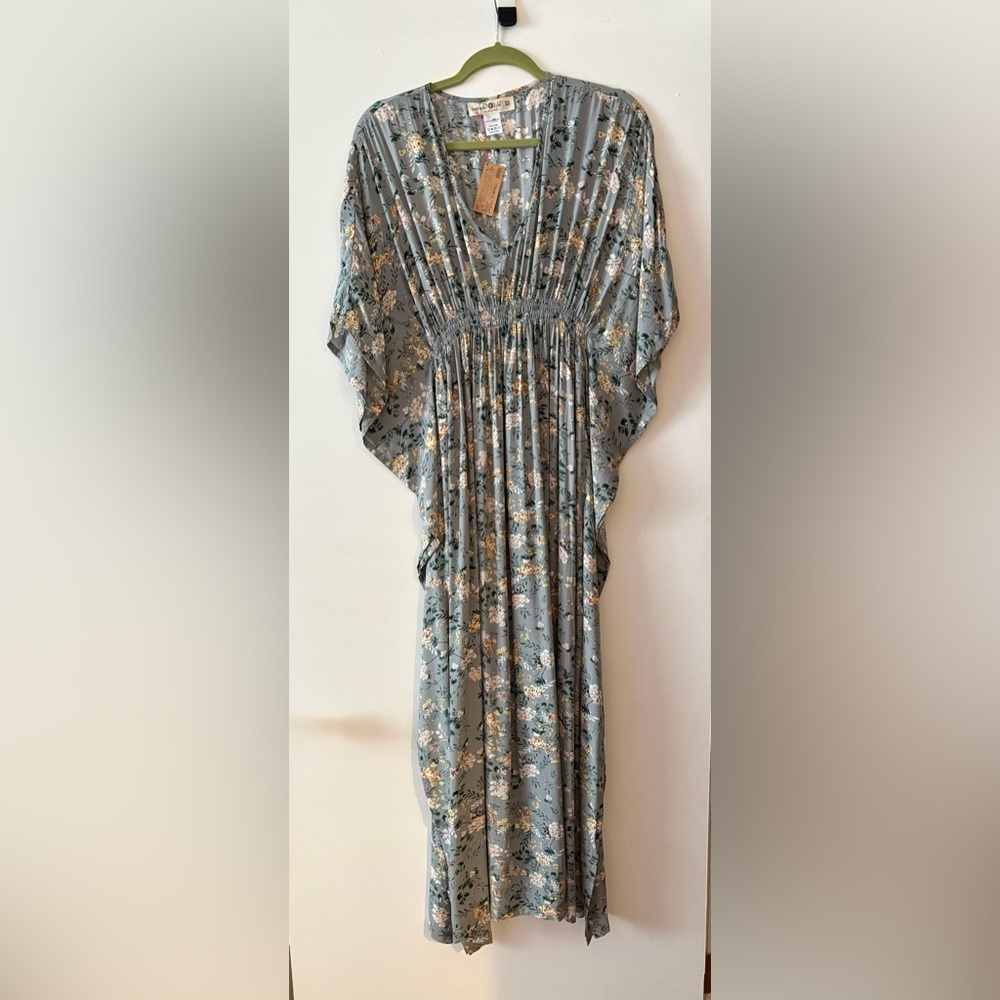 Natural Life Sanibel Kaftan Maxi Dress size XS